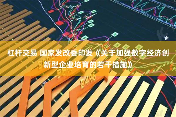 杠杆交易 国家发改委印发《关于加强数字经济创新型企业培育的若干措施》